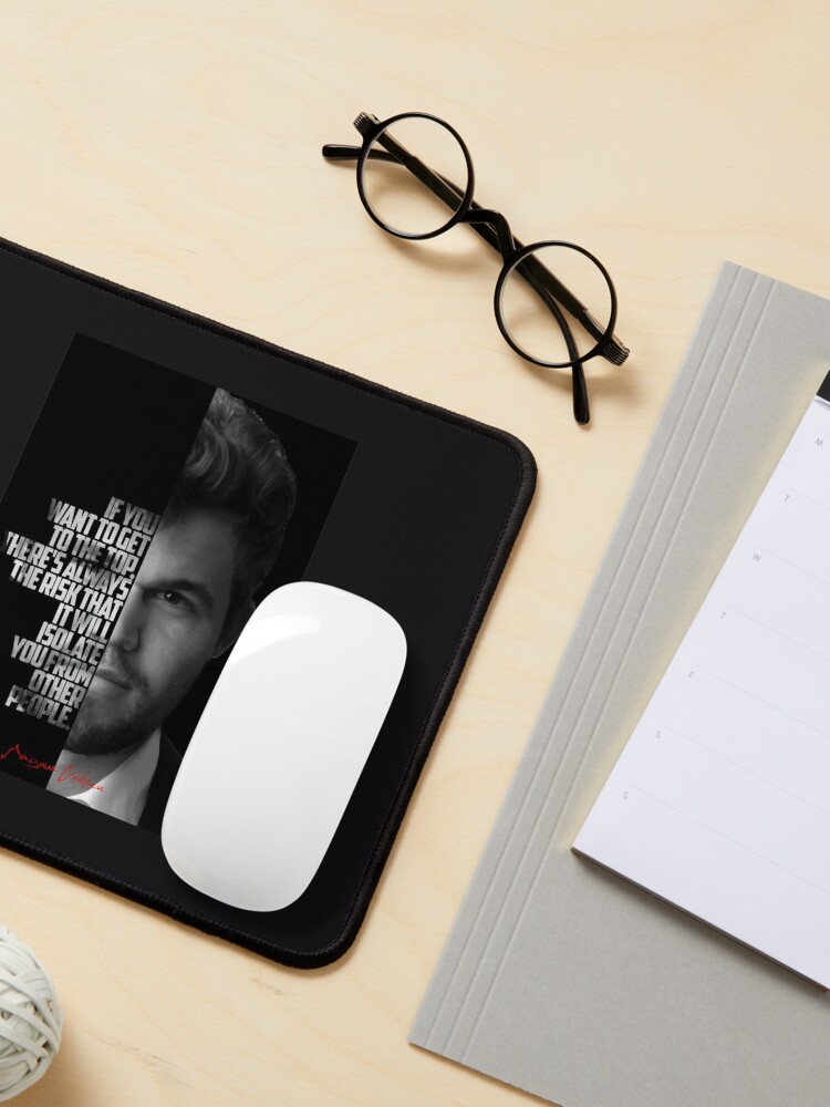 Mousepad Xadrez Supi x Carlsen 19x19cm