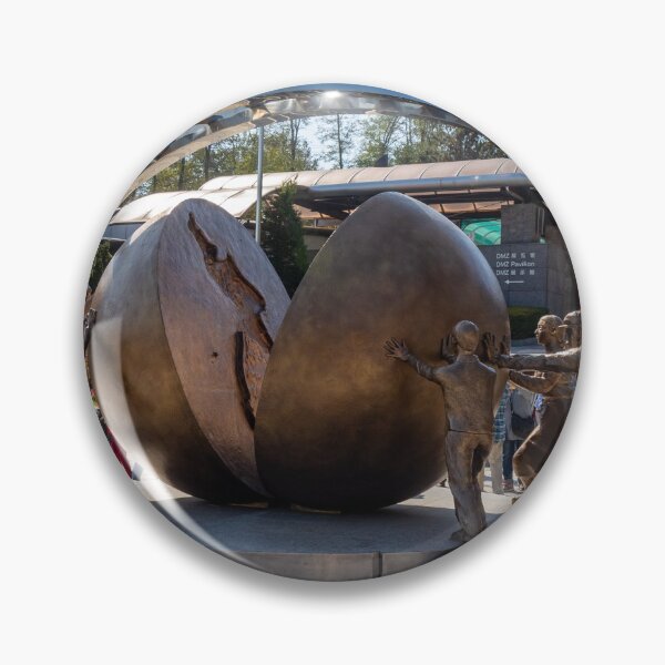 Item preview, Unification sculpture at the third tunnel of aggression, Korean Demilitarized Zone, South Korea designed and sold by SnapTPhotograph.