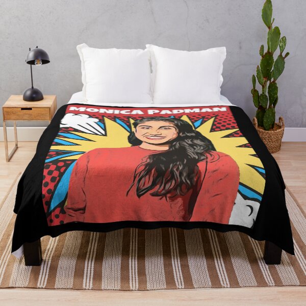 Item preview, Retro Vintage Monica Padman Portrait Art designed and sold by MonicaPadmanArt.