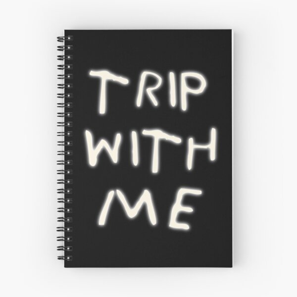 Item preview, Trip With Me Glowing Text - aesthetic designed and sold by itisjakob.