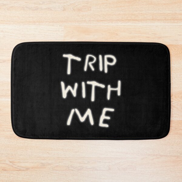 Item preview, Trip With Me Glowing Text - aesthetic designed and sold by itisjakob.