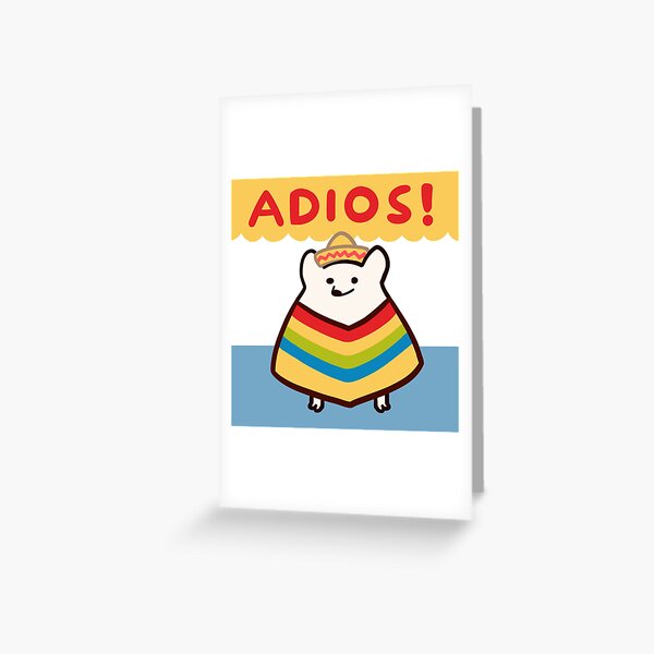 Funny New Job Card Adios Amigo New Job Card Good Luck New 