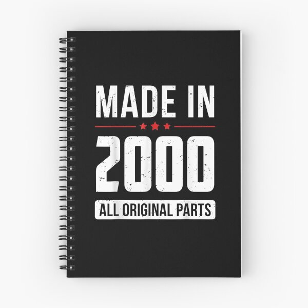 Item preview, Made In 2000 - All Original Parts - Born In Year Birthday T-Shirt designed and sold by shop   luisant.