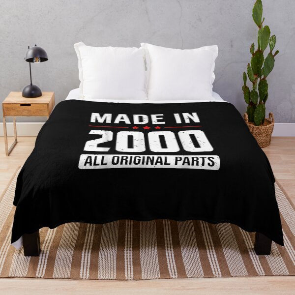 Item preview, Made In 2000 - All Original Parts - Born In Year Birthday T-Shirt designed and sold by shop   luisant.