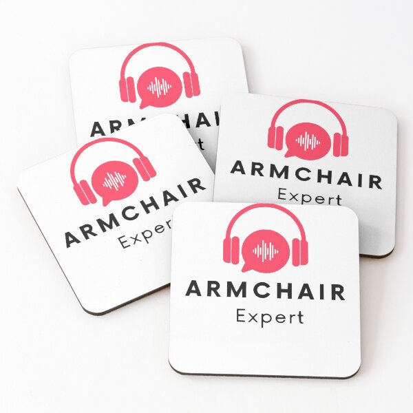 Item preview, Armchair Expert Portrait Art Dax Quote Arts Armcherries For Music Lover designed and sold by MonicaPadmanArt.
