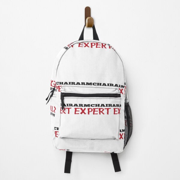 Item preview, Graphic Armchair Portrait Art Expert Black Text Premium Arts designed and sold by MonicaPadmanArt.