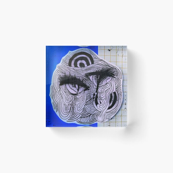 Item preview, the face of depression designed and sold by katherinedraws.
