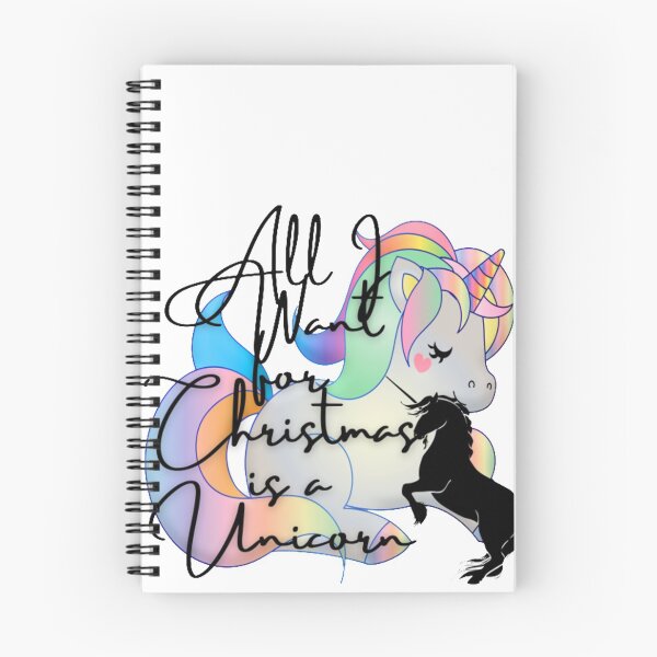 Item preview, All I want for christmas is a unicorn designed and sold by S-S16.