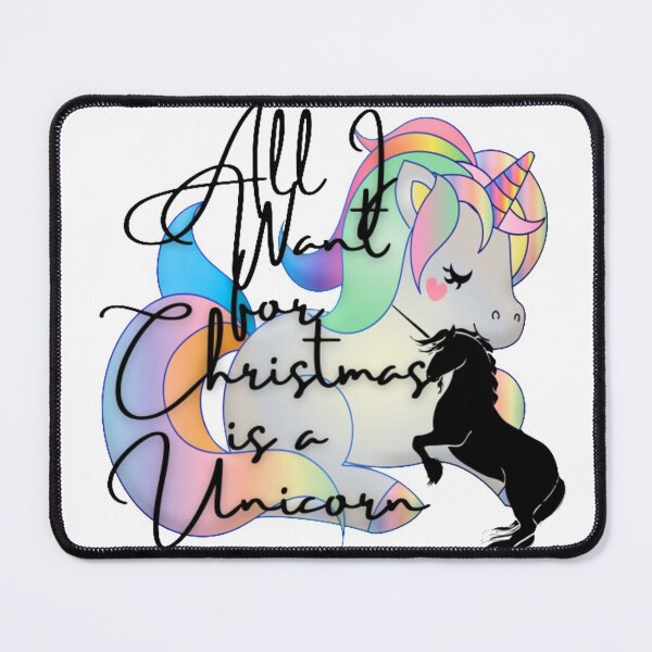 Item preview, All I want for christmas is a unicorn designed and sold by S-S16.