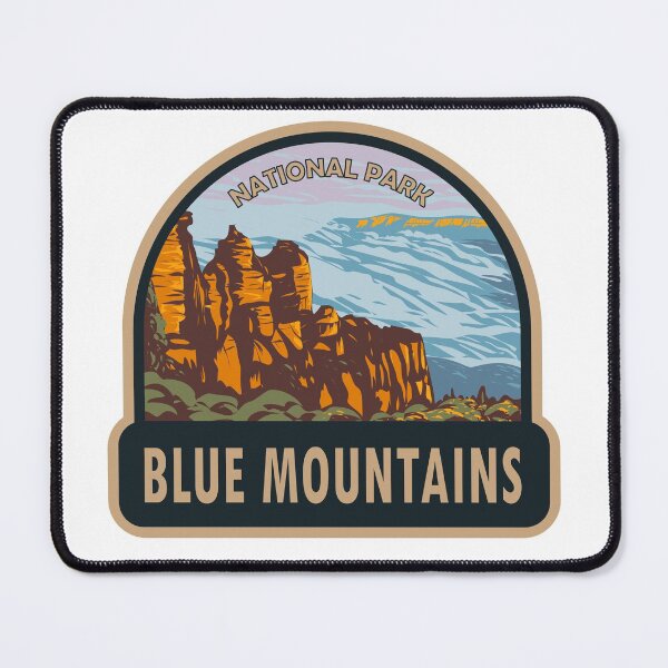Item preview, Blue Mountains National Park Australia Three Sisters designed and sold by KrisSidDesigns.