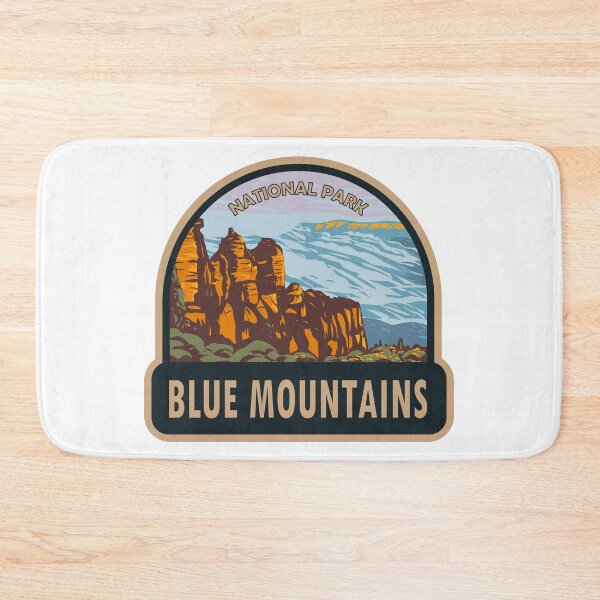 Item preview, Blue Mountains National Park Australia Three Sisters designed and sold by KrisSidDesigns.