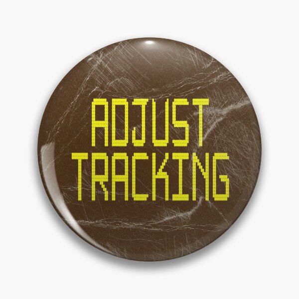 Item preview, Adjust Tracking Retro VHS Sticker designed and sold by wildeyemovies.