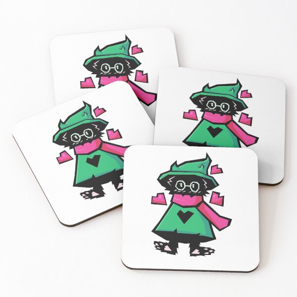 Item preview, Deltarune Ralsei hearts designed and sold by pickerbee.