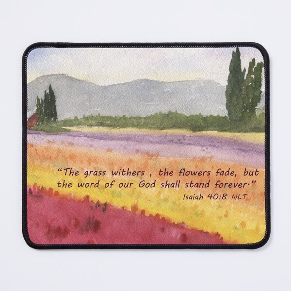 Item preview, Hope in Troubled Times- Isaiah 40:8 designed and sold by Diane Hall Watercolors.