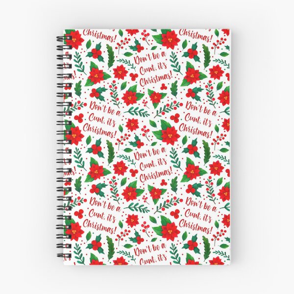 Item preview, Don't Be a Cunt, It's Christmas! designed and sold by KrisInStitches.