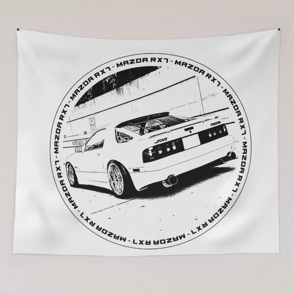 Item preview, MAZDA RX-7 FC Black 'N White 4 designed and sold by Cero81.