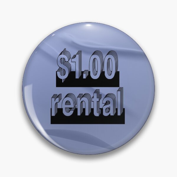 Item preview, One Dollar Rental Retro VHS Sticker designed and sold by wildeyemovies.