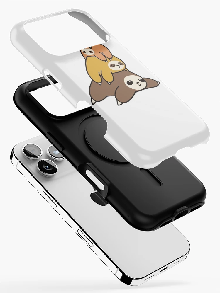 Thumbnail 2 of 4, iPhone Case, Sloth Stack designed and sold by MR NEO.