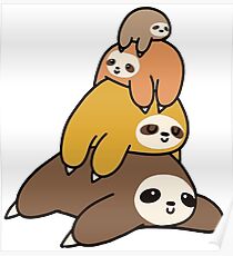 Sloth Stack Poster