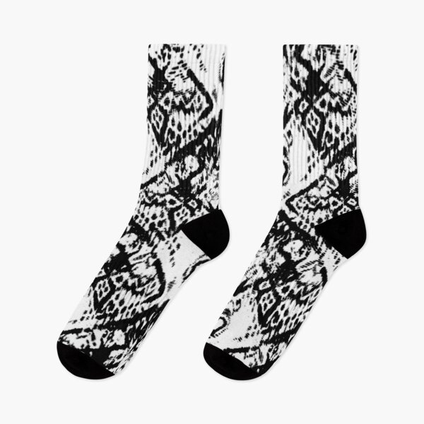 Item preview, White & black color flower ornaments, Uzbek atlas Ikat pattern  designed and sold by LeFabriqueOuz.