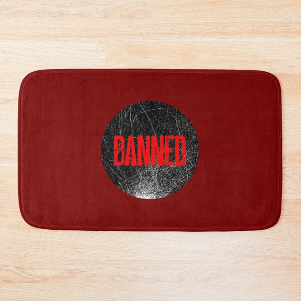 Item preview, Banned Retro VHS Sticker designed and sold by wildeyemovies.