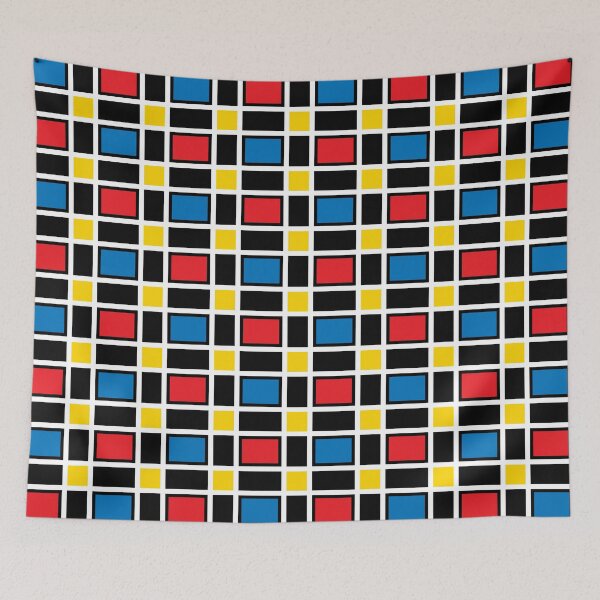 Item preview, Square and Rectangle Alternating Abstract Pattern no. 14 designed and sold by Neil Feigeles.