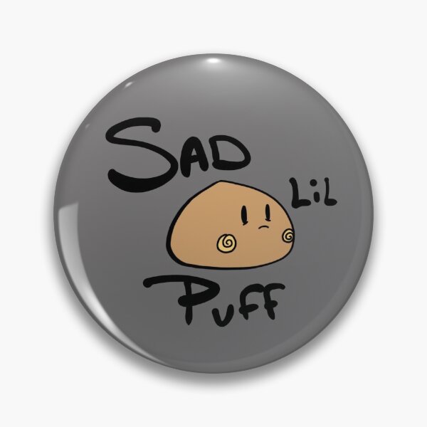 Item preview, Sad Lil Puff designed and sold by HuiCreations.