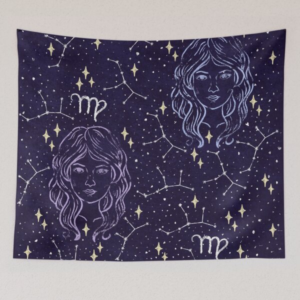 Item preview, Virgo Zodiac Sign designed and sold by TheHotIgloo.