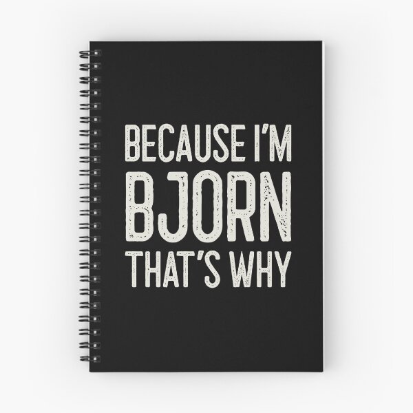Item preview, Porque soy Bjorn, por eso es un nombre personalizado divertido designed and sold by MariosNydras.