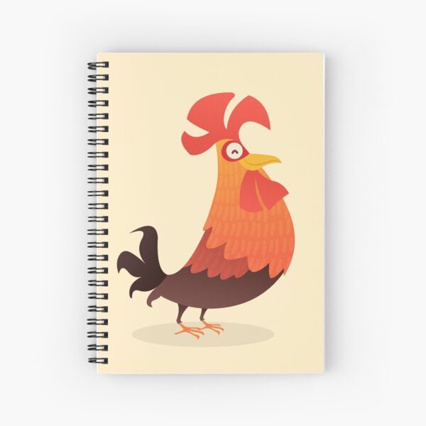 It's Time, Rooster! Spiral Notebook