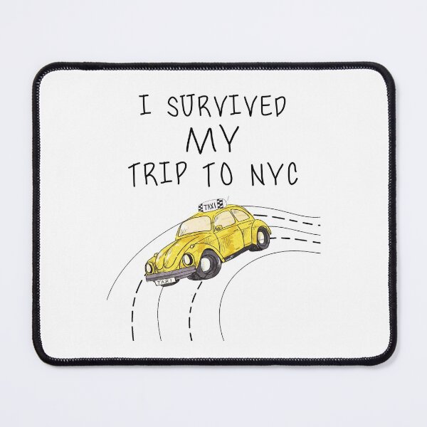 Item preview, i survived my trip to nyc, funny i survived my trip to NYS Art  designed and sold by happy gift art.
