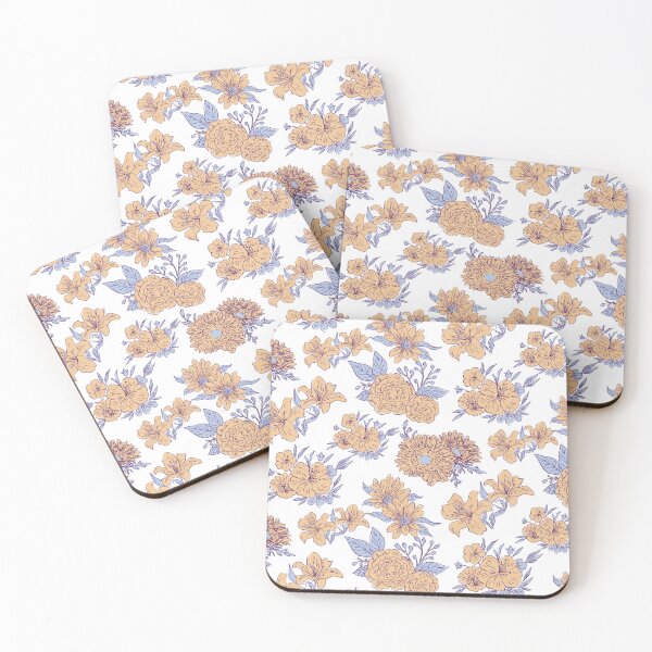 Item preview, Vintage Flowerpattern Throw Pillow designed and sold by ILTS.