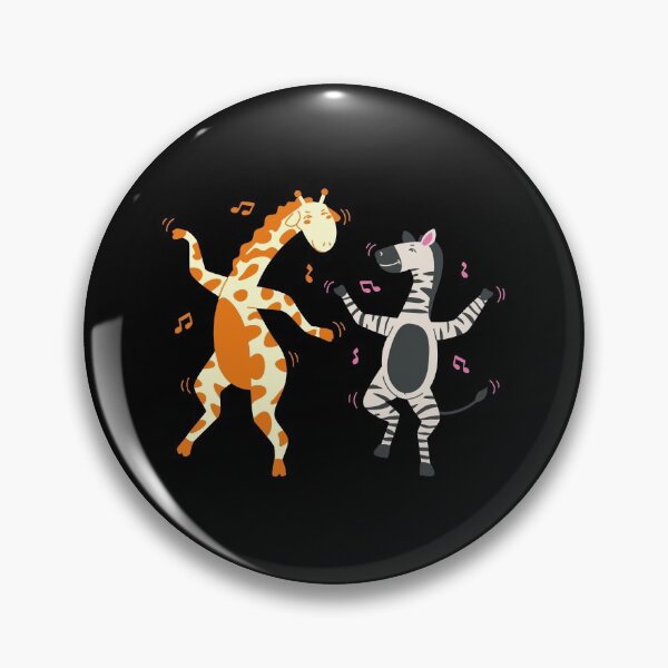 Item preview, Animals Lovers : Dancing Zebra And Giraffe designed and sold by MoaaStore.