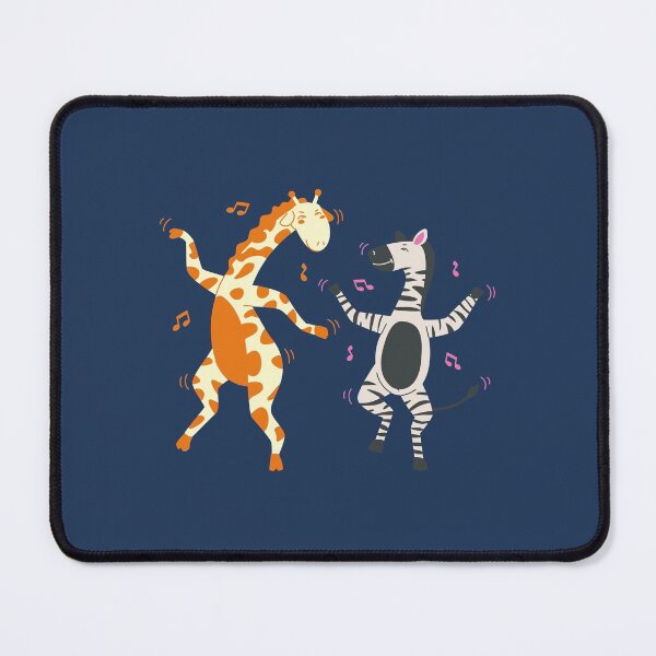 Item preview, Animals Lovers : Dancing Zebra And Giraffe designed and sold by MoaaStore.
