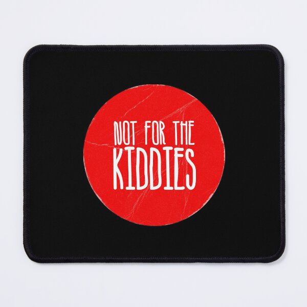 Item preview, Not For the Kiddies Retro VHS Sticker designed and sold by wildeyemovies.