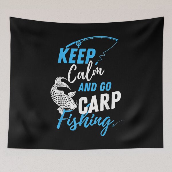Item preview, Keep Calm And Go Carp Fishing designed and sold by M.Z BetterLife™.