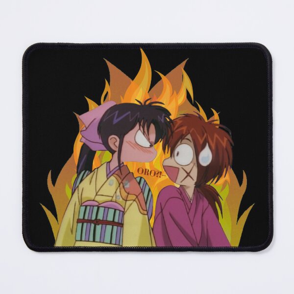 Item preview, Kenshin and Kaoru Oro ORIGINAL by SillyFun.redbubble.com designed and sold by SillyFun.