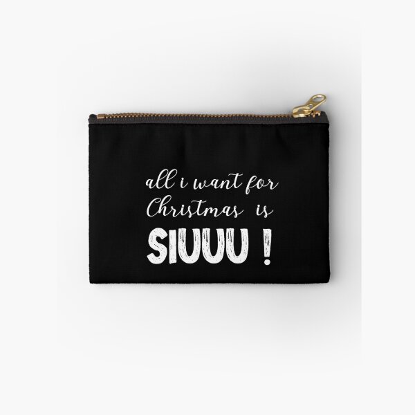 Item preview, All I Want For Christmas Is Siuuu ! designed and sold by SparrowLag.