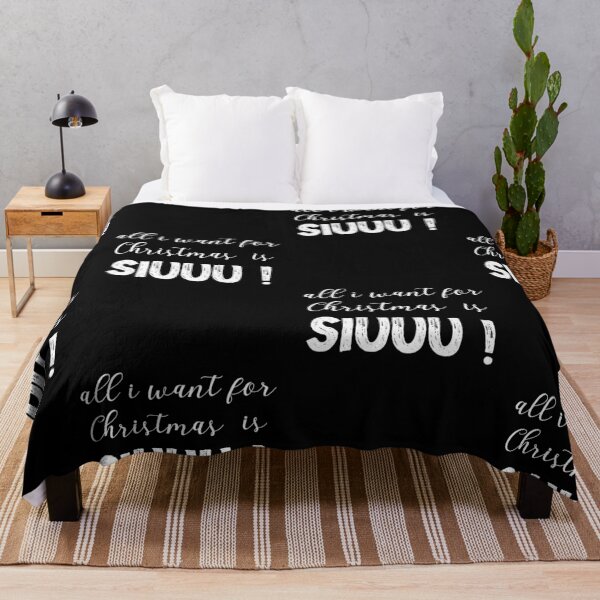 Item preview, All I Want For Christmas Is Siuuu ! designed and sold by SparrowLag.