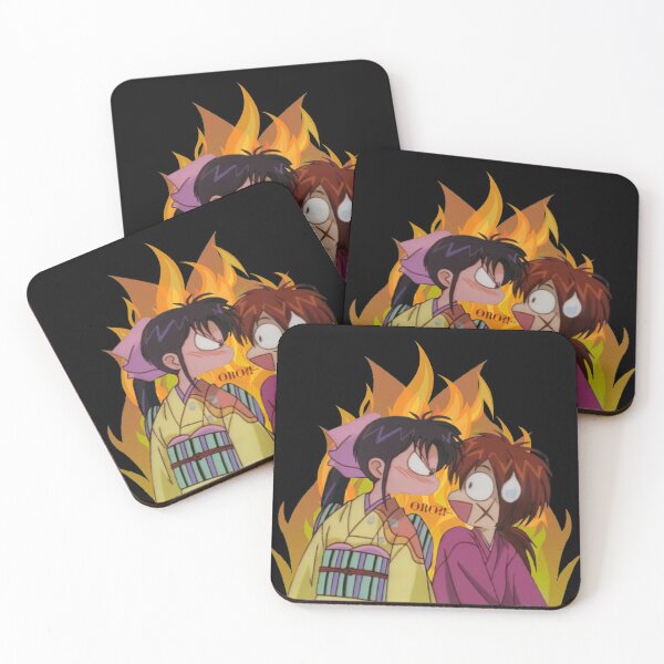 Item preview, Kenshin and Kaoru Oro ORIGINAL by SillyFun.redbubble.com designed and sold by SillyFun.