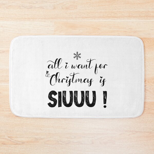 Item preview, All I Want For Christmas Is Siuuu ! Merry Christmas designed and sold by SparrowLag.