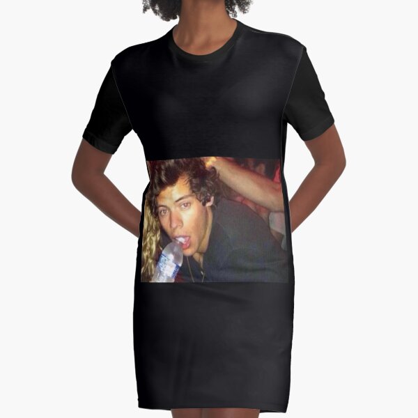 Frat Boy Harry 2013 Mask Graphic T-Shirt Dress