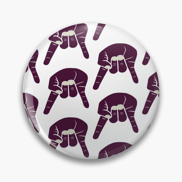 Item preview, Horns Down - maroon/white - small designed and sold by CFB-Art.