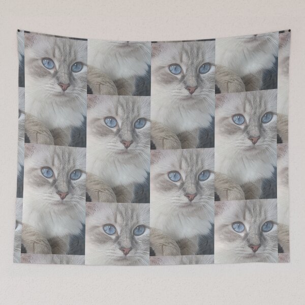 Item preview, Lynx ragdoll cat queen designed and sold by Fluffycat2020.