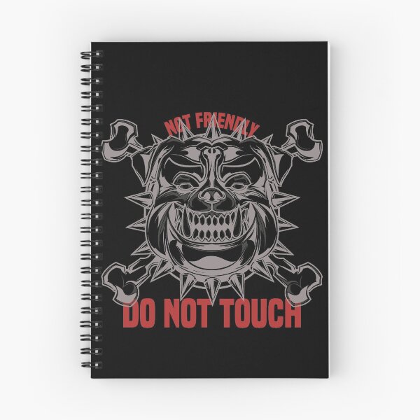 Item preview, Not Friendly Do Not Touch-new one of sticker and shirt designed and sold by RIDA LOUCHACHHA.
