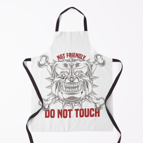 Item preview, Not Friendly Do Not Touch-new one of sticker and shirt designed and sold by RIDA LOUCHACHHA.