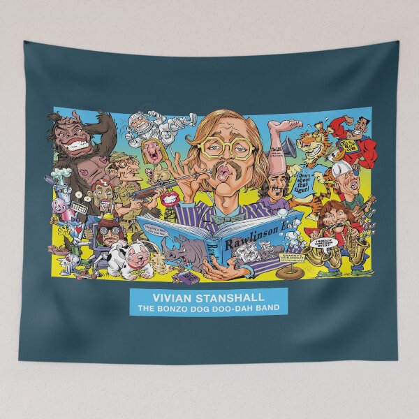 Item preview, Vivian Stanshall  designed and sold by TIGERDAVER.
