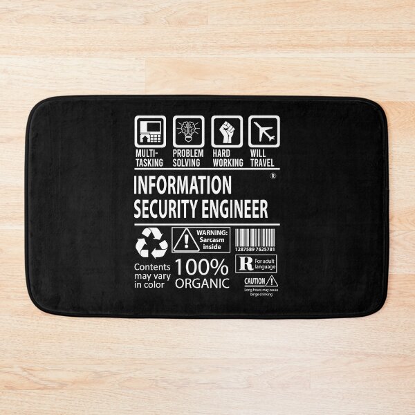 Item preview, Information Security Engineer T Shirt - MultiTasking Certified Job Gift Item Tee designed and sold by sabinacsnm.