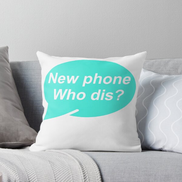 Item preview, New phone who dis? designed and sold by Mad Over Store.