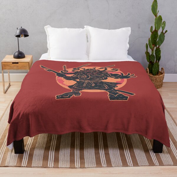 Item preview, Distressed Retro Japanese Anime Cthulhu Samurai Occult God designed and sold by MasterArtsman.